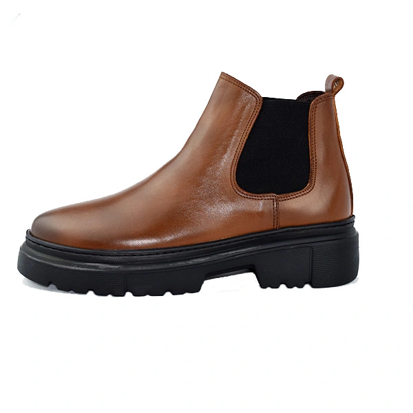 Bottine homme 460 marron cuir pour homme ....  miniature